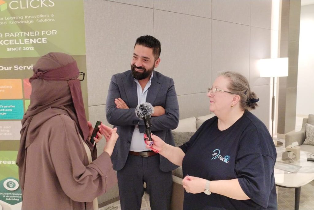MENA HELF podcasting Dubai 2024